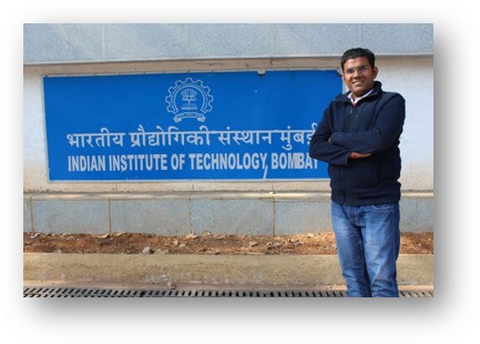 Raj Singh delivering a training session at IIT Bombay