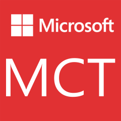 Microsoft Certified Trainer (MCT) badge